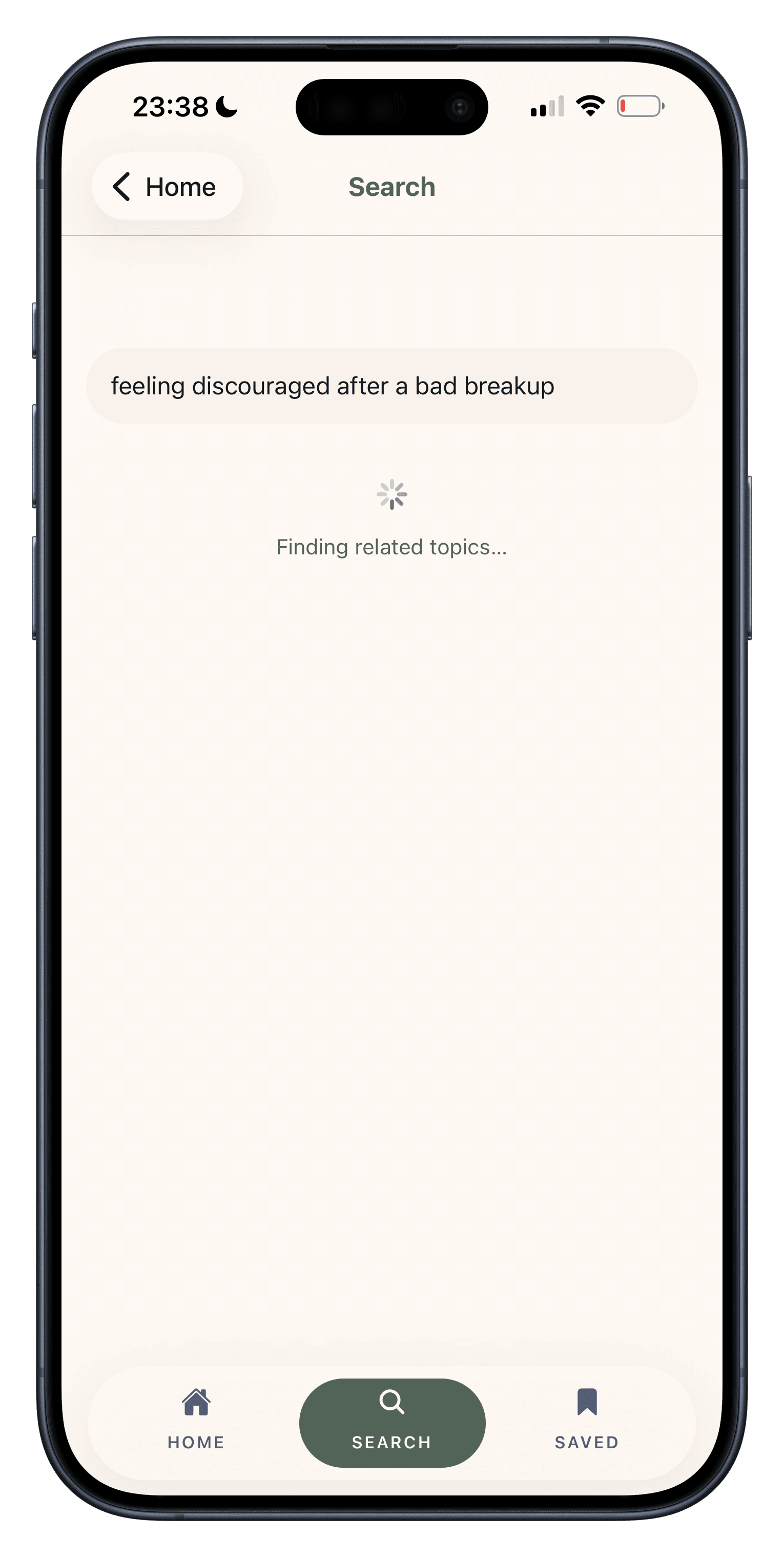 Scripture Mate — semantic search query